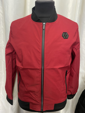 No Brand 18188 red (деми) куртка мужские