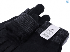 Корона 8181 black (зима) рукавички чоловічі