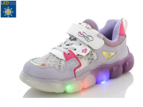 Башили FB381-7 LED (демі) кросівки дитячі