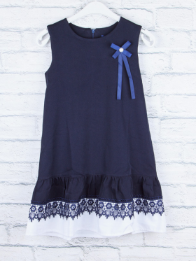No Brand P31 blue (деми) платье детские