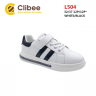 Clibee SA-L504 white-black (деми) кеды детские