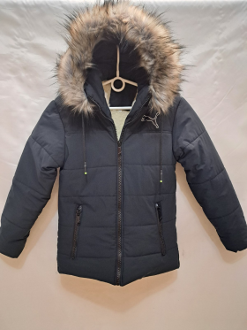 No Brand 3240-1 d.grey (зима) куртка дитяча