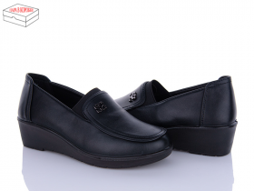 Minghong 798 black (демі) жіночі туфлі