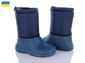 Demur СПП Ромб синій-синій (зима) чоботи дитячі