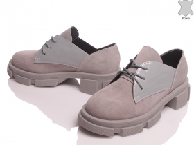 Paradize 5027-010 сірий (демі) туфлі жіночі
