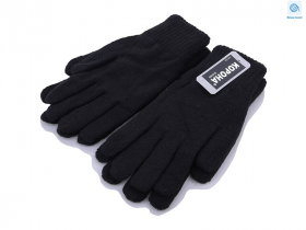 Корона 8184 black (зима) рукавички чоловічі
