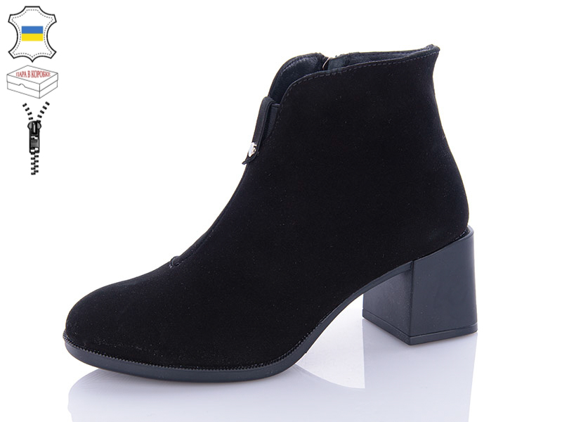No Brand 641-1 з чорний (зима) черевики жіночі
