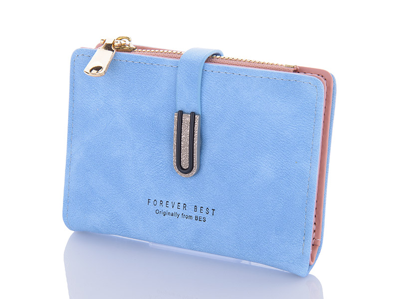 Boershi 6161 l.blue (демі) гаманець жіночі