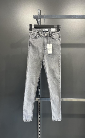 No Brand KR54 grey (деми) джинсы женские