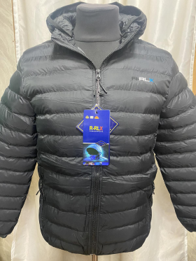 No Brand 165-1 black (деми) куртка мужские