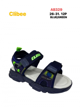 Clibee LD-AB329 blue-green (лето) босоножки детские
