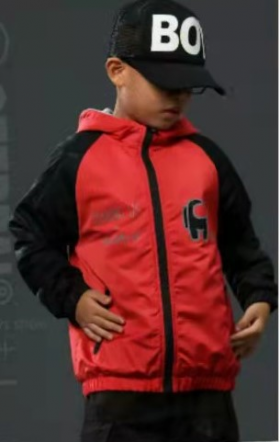 No Brand 1156 red (деми) куртка детские