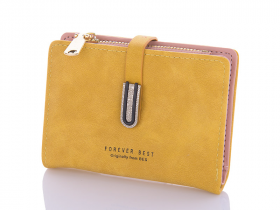 Boershi 6161 pale yellow (демі) гаманець жіночі