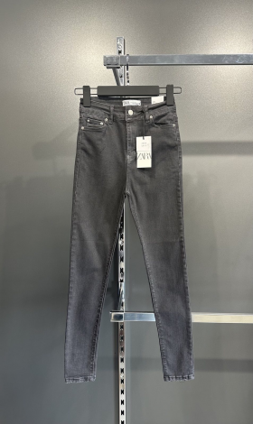 No Brand KR55 grey (деми) джинсы женские