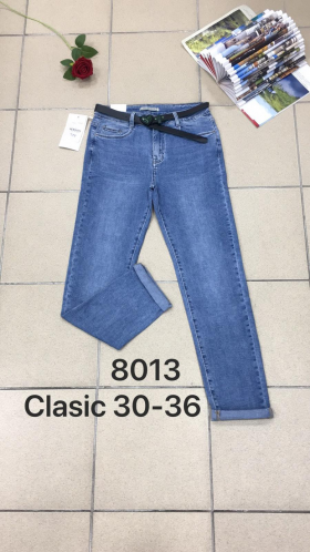 No Brand 8013 blue (демі) жіночі джинси