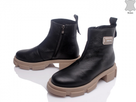 Paradize 5027-103 чорний зима (зима) ботинки женские