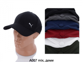 No Brand A007 mix (деми) кепка мужские