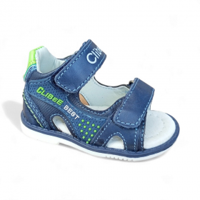 Clibee ApC-F252 blue-green (лето) босоножки детские