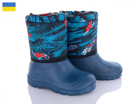 Malibu СПП Маквін синій (зима) чоботи дитячі