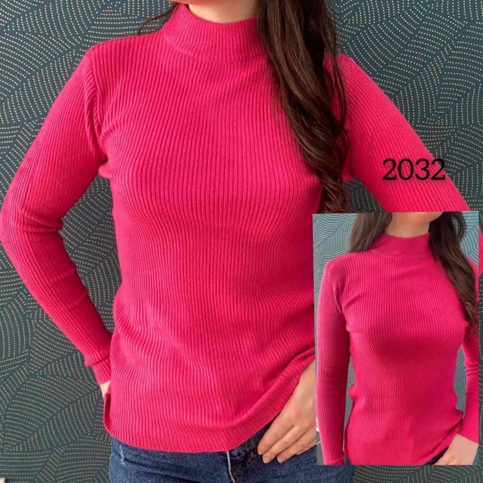 No Brand 2032 pink (зима) гольф жіночі