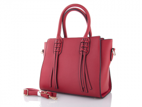 No Brand 0431 red (демі) сумка жіночі