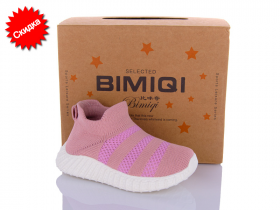 Bimiqi 17-996688 розовий (демі) кросівки дитячі