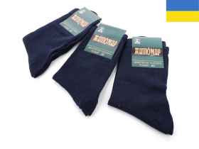 No Brand 1009Ж синій (демі) шкарпетки чоловічі