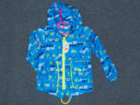 No Brand Cyr09 blue (деми) куртка детские