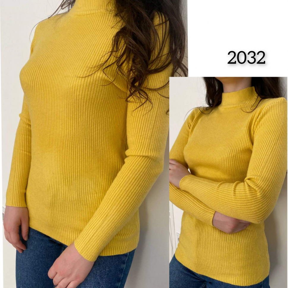 No Brand 2032 yellow (зима) гольф жіночі