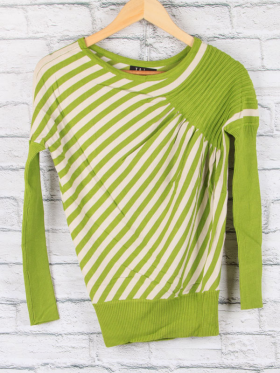 No Brand J12062 салатовый (деми) свитер женские