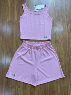 No Brand 269 pink (лето) костюм детские