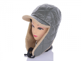 No Brand YV013 khaki (зима) шапка женские