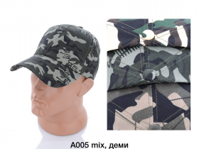 No Brand A005 mix (деми) кепка мужские