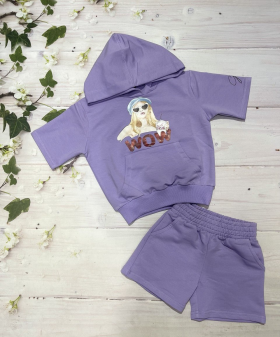 No Brand 1033 lilac (лето) костюм детские