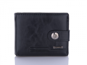 No Brand 538-3 black (демі) гаманець чоловічі