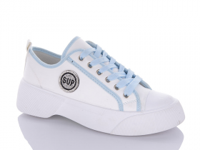 Polaris 2-51 white-blue (демі) кросівки жіночі