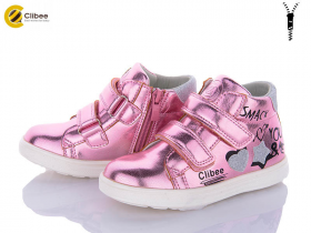 Clibee P543 pink (демі) черевики дитячі