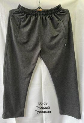 No Brand MH453 d.grey (деми) штаны спорт мужские