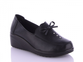 Baolikang 3089 black (деми) туфли женские