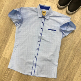 No Brand R271 white (лето) рубашка 