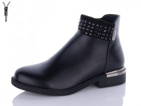 No Brand 205 black (демі) черевики жіночі