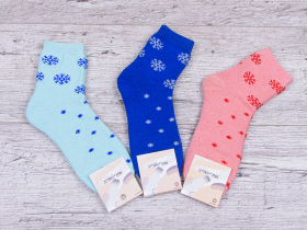 No Brand 210 mix (07087) (зима) шкарпетки жіночі