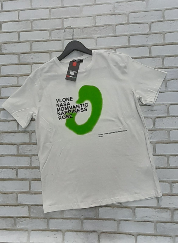 No Brand 162 white (лето) футболка мужские