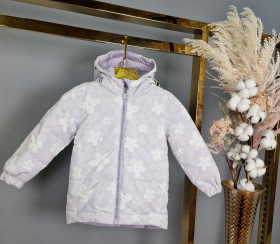 No Brand 9635 lilac (демі) дитячі куртка