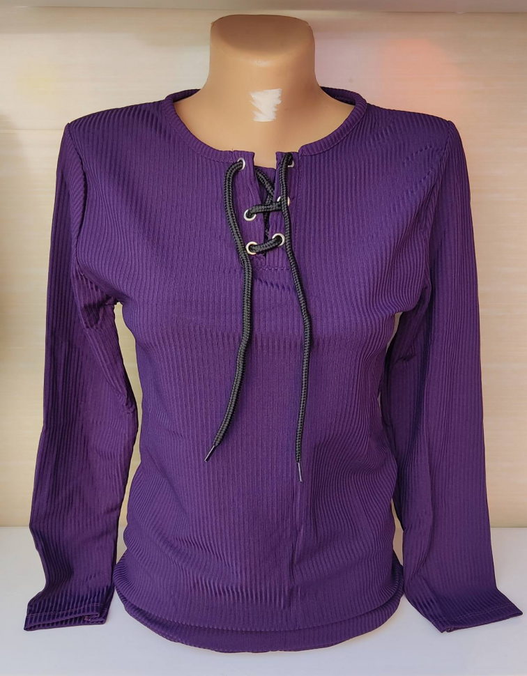 No Brand 971 фиолетовый (деми) свитер женские