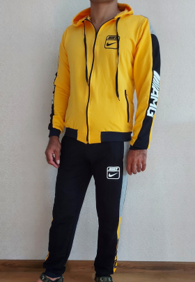 No Brand 120415 yellow (деми) костюм спорт 