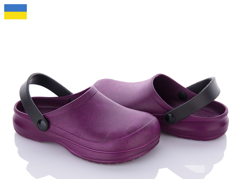 Fogo ЭТС06-1 фіолетовий (літо) крокси жіночі