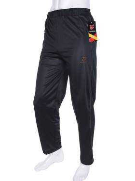 No Brand 1704 black (деми) штаны спорт мужские