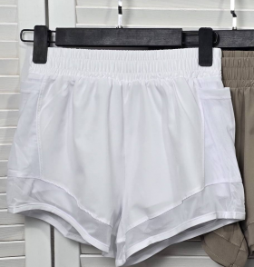 No Brand ZD006 white (лето) шорты женские