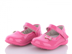 Clibee D503-1 pink (деми) туфли детские